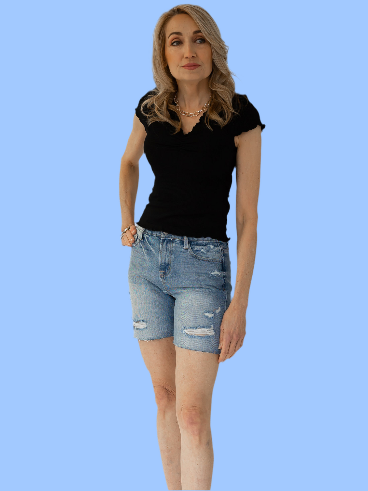 Stockholm Top in Black