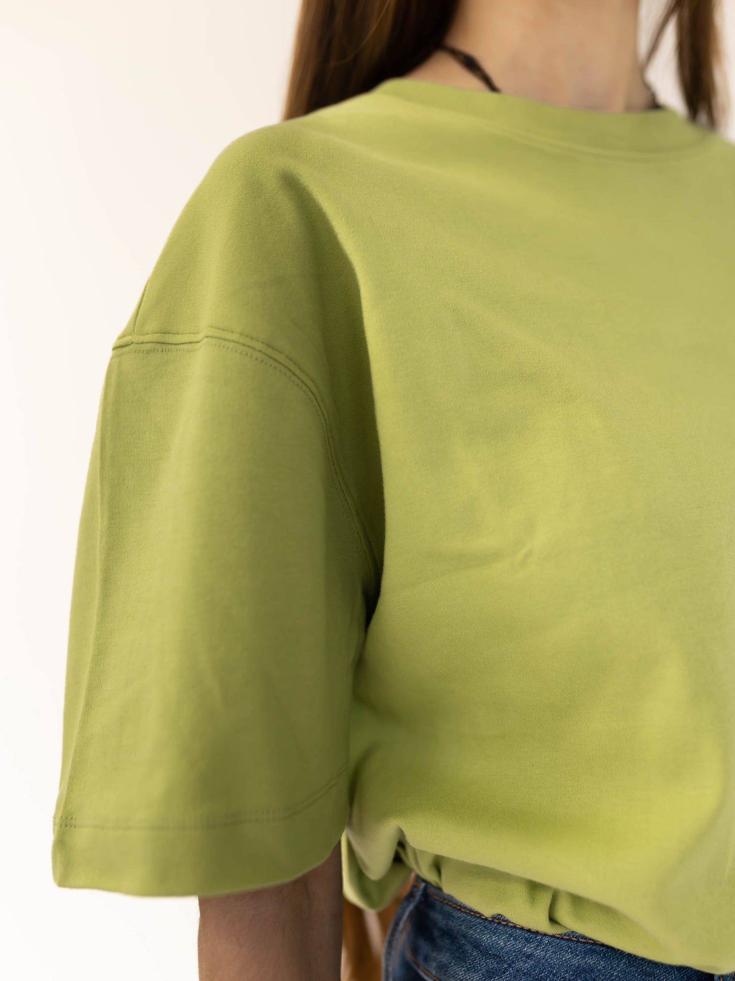 Manchester T-Shirt in Pale Olive