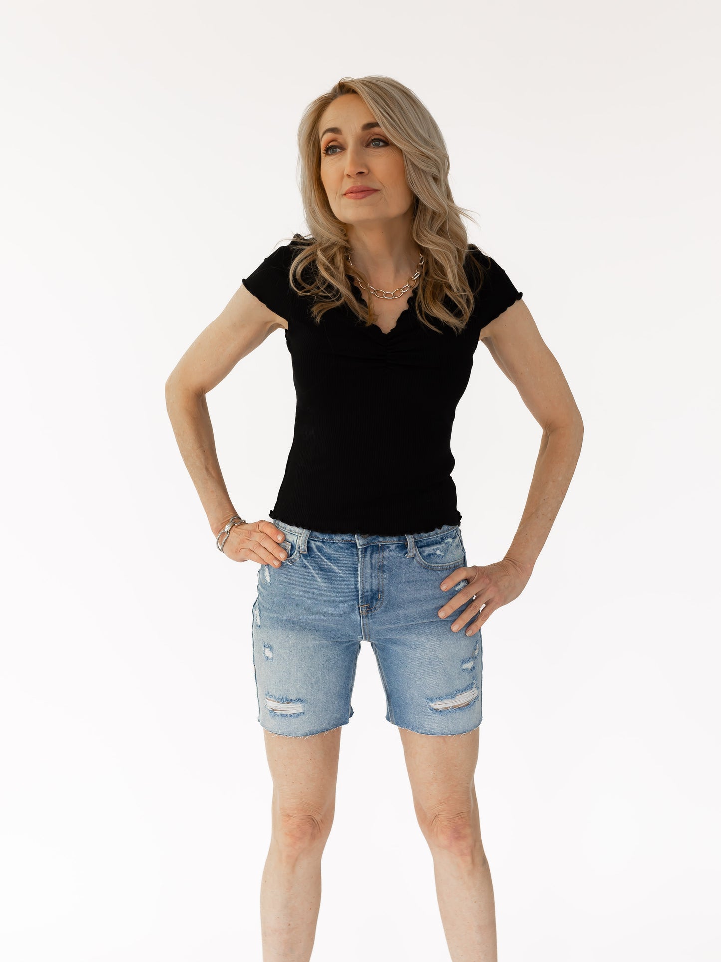 Stockholm Top in Black