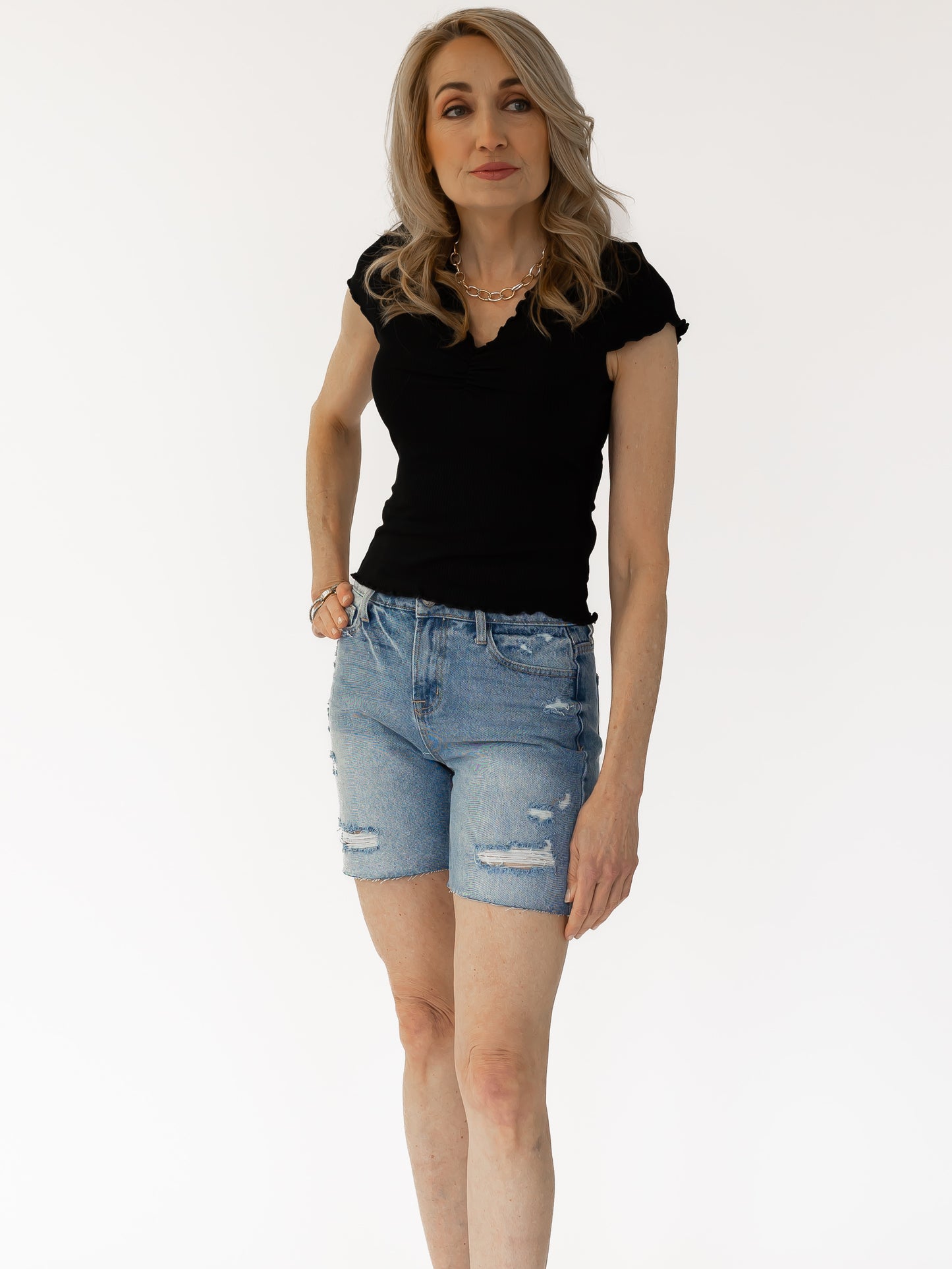 Stockholm Top in Black