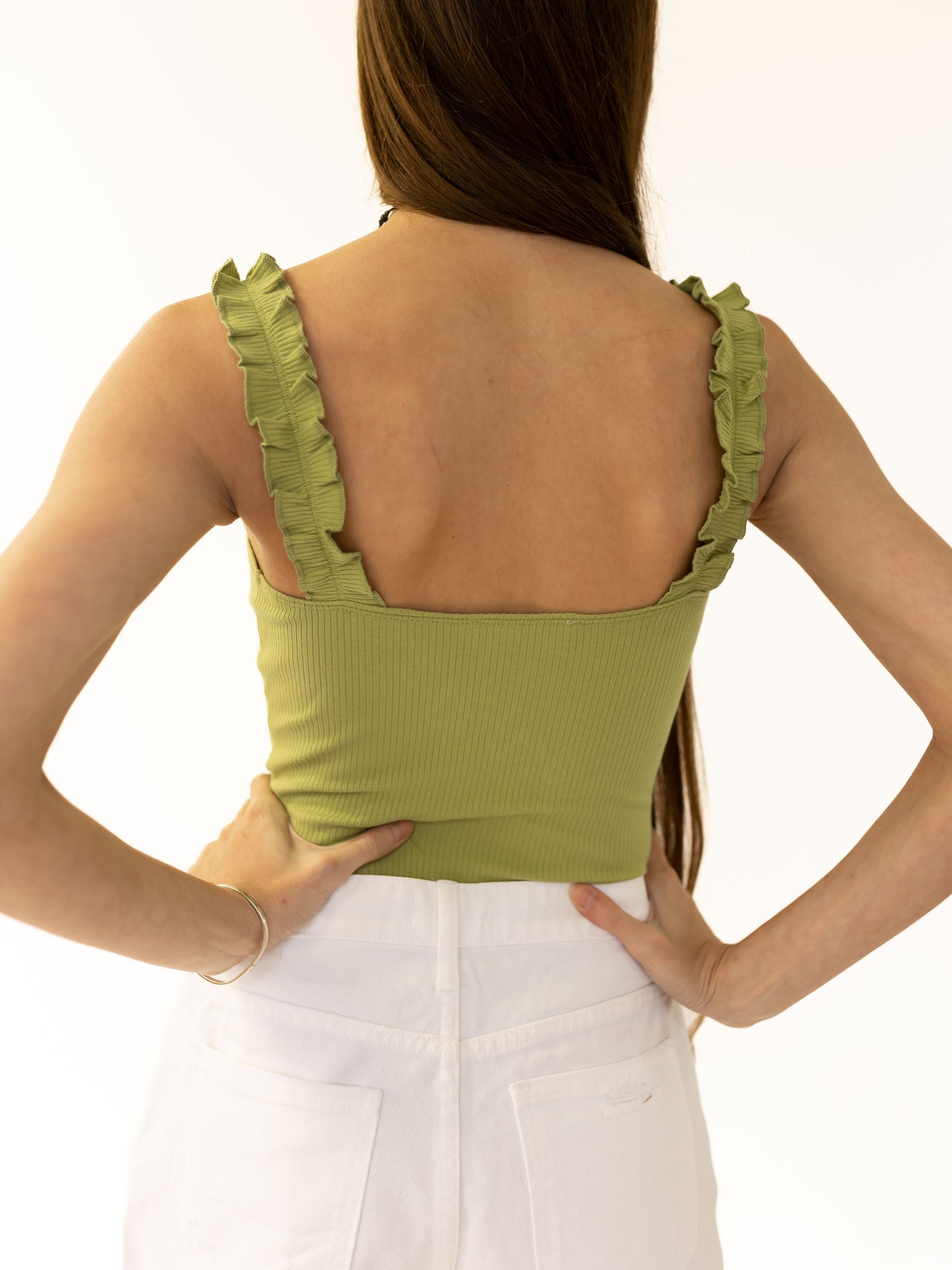 Malaga bodysuit in Pale Green