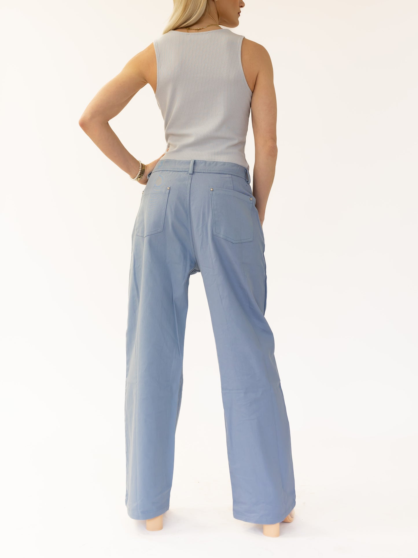 Vienna Bodysuit in Arctic Blue
