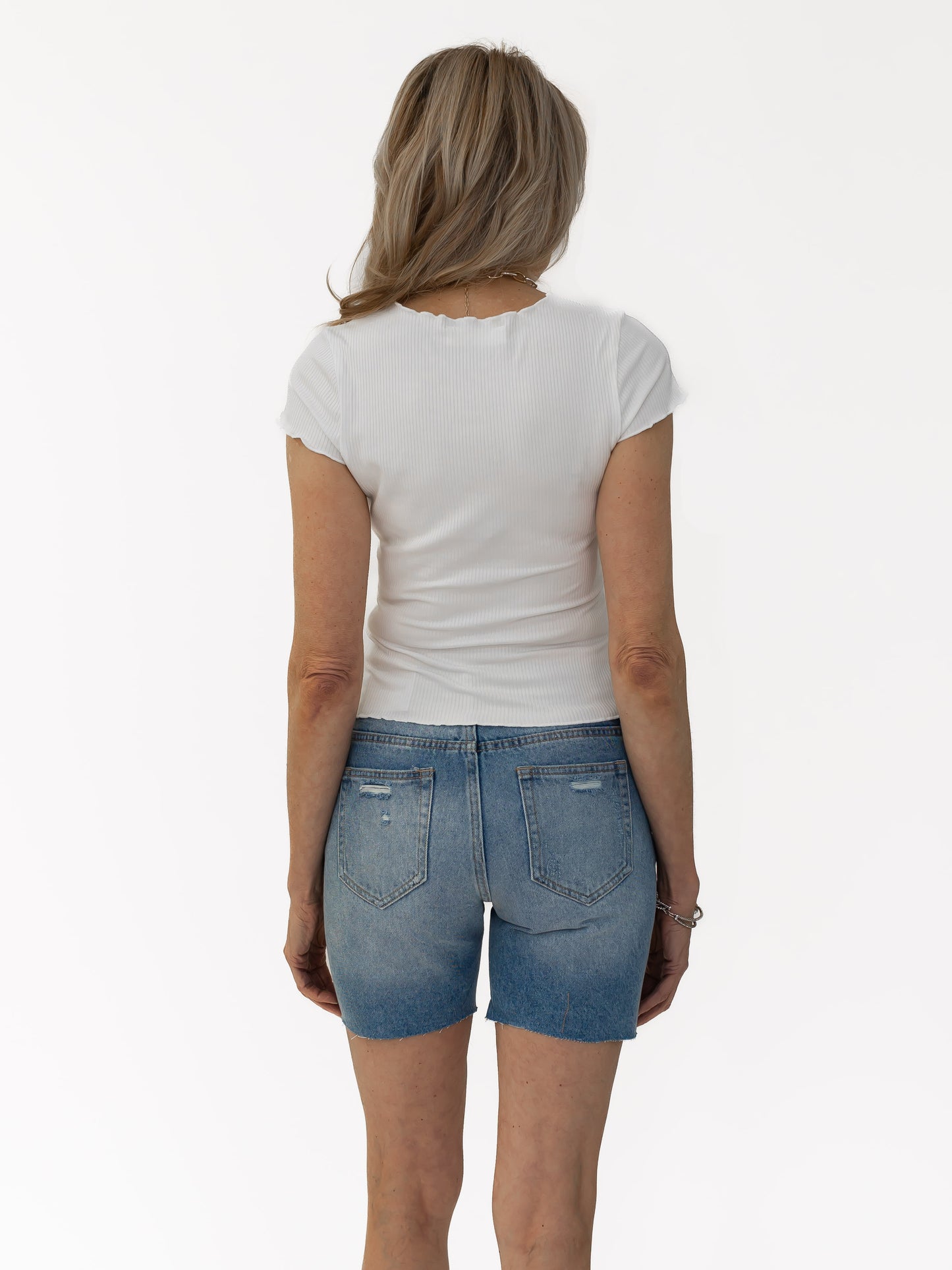 Stockholm Top in Off White