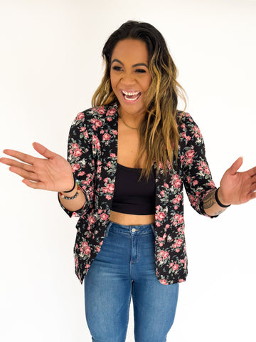 Floral Blazer