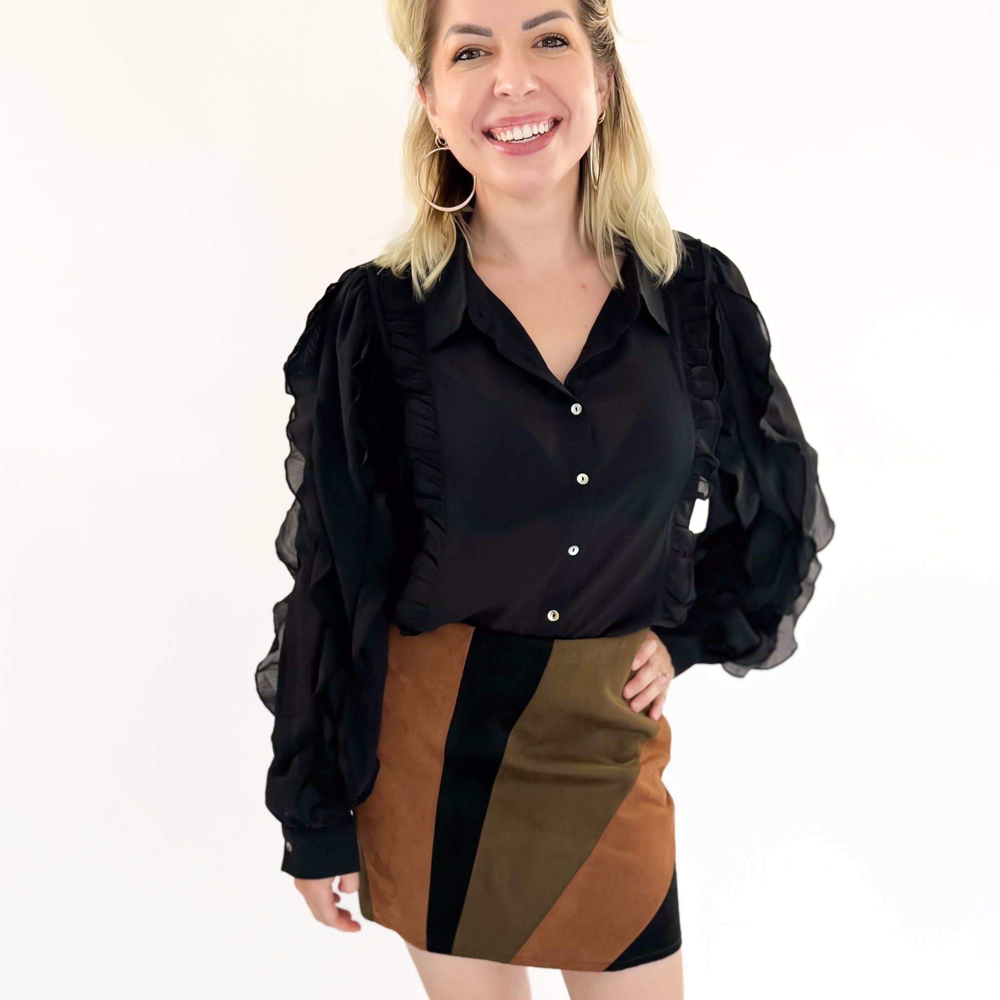 Ruffle Blouse