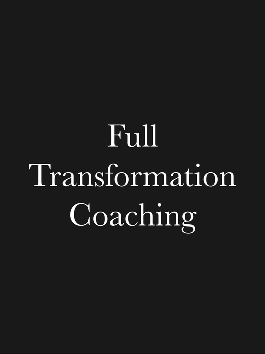 🌟 Full Transformation Coaching Package